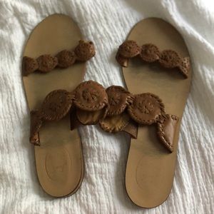 two strap brown jack rogers